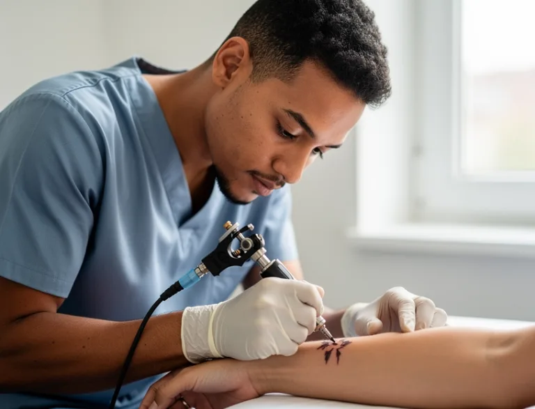 Tatoeëerder dienst in Zaandam